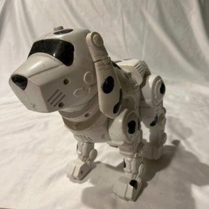 Working Vintage Tekno Manley Quest Robotic Puppy Dog Dalmatian Interactive Toy